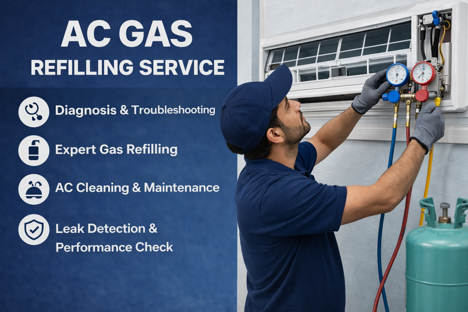 AC Gas Refilling Delhi